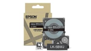 Epson LabelWorks - C53S672081 - LK-5LBJ - schwarz auf blau matt - 1,8cm x 8m
