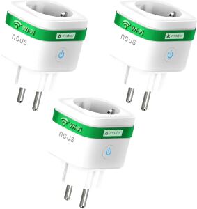 NOUS A7M Smart Plug Matter      3pcs 3680W/16A/Monitoring/Matter