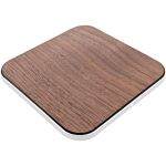 InLine Qi woodcharge, wireless fast charger, 5/7,5/10W/15W, USB-C, ohne Logo