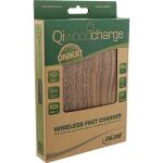 InLine Qi woodcharge, wireless fast charger, 5/7,5/10W/15W, USB-C, ohne Logo