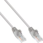 InLine Patchkabel, U/UTP, Cat.5e, grau, 10m, AWG26, besonderer Rastnasenschutz