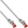 InLine Patchkabel, S/FTP (PiMf), Cat.6, 250MHz, PVC, Kupfer, grau, 0,6m