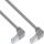 InLine Patchkabel oben/unten gewinkelt, S/FTP (PiMf), Cat.6, PVC, grau, 2,67m