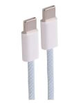 Shiverpeaks USB-C Ladekabel, 2.0, 60W, blau, Textil, 0,5m
