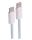 Shiverpeaks USB-C Ladekabel, 2.0, 60W, blau, Textil, 0,5m