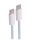 Shiverpeaks USB-C Ladekabel, 2.0, 60W, blau, Textil, 3m