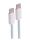 Shiverpeaks USB-C Ladekabel, 2.0, 240W, blau, Textil, 1m
