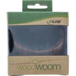 InLine woodwoom (no Logo), Bulk, Walnuss-Holz Lautsprecher, 52mm