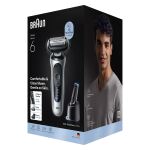 Braun Series 6 62-S7650CC Elektrorasierer Folienschaber Trimmer Silber