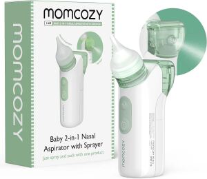Momcozy - 2-in-1 Nasensauger (Spray+Absaugfunktion)