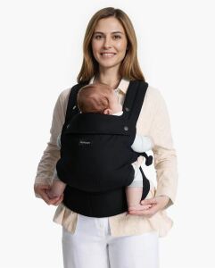 Momcozy - Babytrage aus Baumwolle - Schwarz