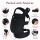 Momcozy - Babytrage aus Baumwolle - Schwarz