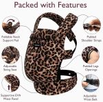 Momcozy - Babytrage aus Baumwolle - Leopard