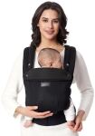 Momcozy - Babytrage mit Air Mesh - Schwarz