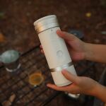 OutIn Fino - Sandstone White - Portable Coffee Grinder