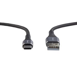 Intenso USB-A/USB-C Cable A60C Nylon 1m Black Double Pack