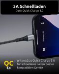 Intenso USB-A/USB-C Cable A60C Nylon 2m Black Double Pack