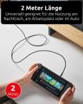 Intenso USB-A/USB-C Cable A60C Nylon 2m Black Double Pack