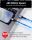 Intenso USB-A/USB-C Cable A60C Nylon 0.5m + 2x2m MIX Pack