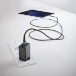 Intenso USB-C/USB-C Cable C100C Nylon 2m Black Double Pack
