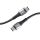 Intenso USB-C/USB-C Cable C240C Nylon 2m Black
