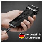 Braun Series 9 9352cc Sport Folienschaber Trimmer Schwarz, Grau