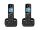 ALCATEL F860 DUO EU,DECT-Telefon,Kabellos.Mobilteil-Schwarz