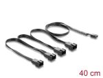 DELOCK Lüfterkab Splitter 1x4Pin PWM Bu>4x4Pin St...