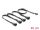 DELOCK Lüfterkab Splitter 1x4Pin PWM Bu>4x4Pin St 40cm schw