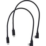 2er Pack InLine USB 2.0 Kabel, USB-C Schnellladekabel...