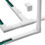InLine Kabelkanal-Set, selbstklebend, 25 x 13 mm, 80 cm...