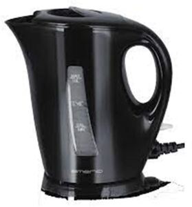 Emerio Wasserkocher 1l schwarz Wasserstandsanzeige