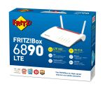 FRITZ! Box 6890 LTE - Wireless Router - DSL/WWAN 4-Port-Switch - 1GbE Dual-Band