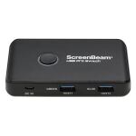 ScreenBeam USB-Switch USB Pro - USB 3.0 - Schwarz