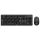 Philips kabelloses Tastatur- und Maus-Set SPT6307B - QWERTY - Schwarz