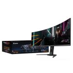GIGABYTE OLED Curved-Display AORUS CO49DQ - 124.5 cm (49") - 5120 x 1440 5K DQHD