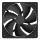 NZXT F140P Computergehäuse Ventilator 14 cm Schwarz 1 Stück(e)