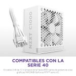 NZXT C1000 Gold ATX 3.1 Netzteil 1000 W 24-pin ATX Weiß