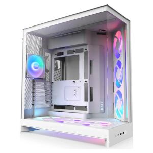 NZXT H9 Flow RGB+ Midi Tower Weiß