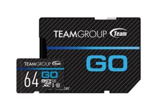 Team Group Flash-Card inkl. SD-Adapter GO Card - microSDXC UHS-I - 64 GB