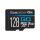 Team Group Flash-Card inkl. SD-Adapter GO Card - microSDXC UHS-I - 128 GB