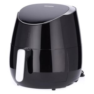Severin FR 2445 Fritteuse Einzelbild 5 l Eigenständig 2000 W Heißluftfritteuse Schwarz, Metallisch, Silber