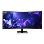 LC-Power Curved LED-Display LC-M34QC - 86.36 cm...