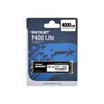 Patriot Festplatte P400 LITE - 4TB - PCIe Gen4x4 - Schwarz