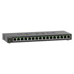 NETGEAR GS316 Unmanaged L2 Gigabit Ethernet (10/100/1000) Schwarz