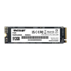 Patriot SSD P320 - 512 GB - M.2 2280 - PCIe 3.0 x4 NVMe