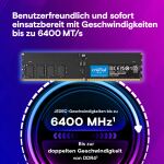 Crucial RAM - 32 GB - DDR5 6400 UDIMM CL52