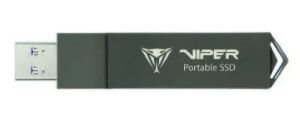 Patriot Externe Festplatte Viper PVP30 - 1 TB - USB 3.2 Gen 2 - Grau