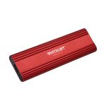 Patriot Externe Festplatte TRANSPORTER Lite - 512 GB - USB-C 3.2 Gen 2 - Rot