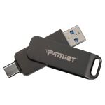 Patriot Memory Rage R550 USB-Stick 128 GB USB Type-A / USB Type-C 3.2 Gen 1 (3.1 Gen 1) Schwarz